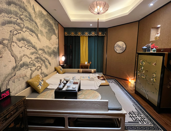 成都温江足疗减压会所环境展示（二）一种真挚的艺术生活态度